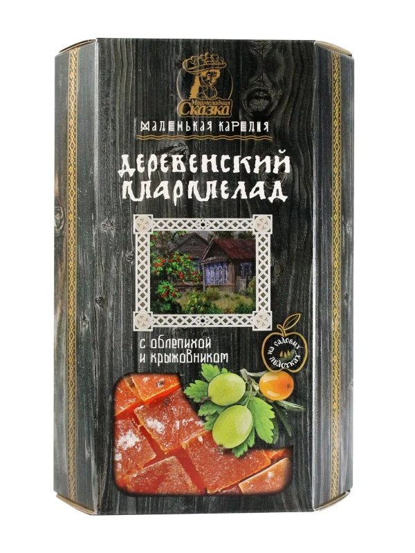 №2 Мармелад деревенский "С крыжовником и облепихой" 300г в Тихорецке